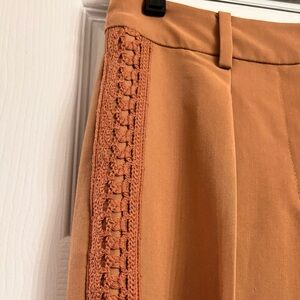 Derek Lam 10 Crosby Delta Wide Leg Pants. Mocha color.  Size 00.